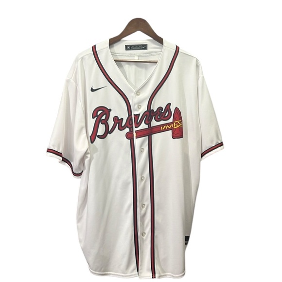 Nike MLB Other - Nike Braves White Jersey